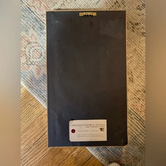 Hand Painted Miniature Golf Art Shadow Box Framed Magnetic Tiles - Picture 4 of 6